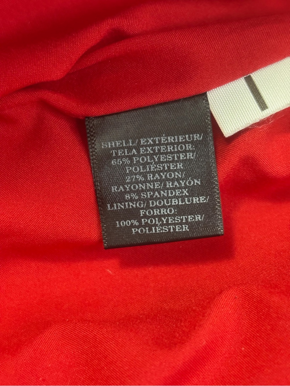 Ann Taylor Bold Red Pencil Skirt Women’s Size 4 - Picture 6 of 7